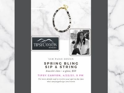 spring bling tipsy promo 2