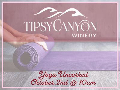 Yoga and Wine flyer